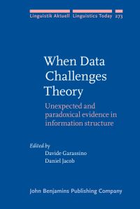 Book Cover for When Data Challenges Theory by Davide Garassino, Daniel Jacob