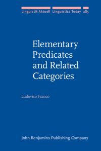 Book Cover for Elementary Predicates and Related Categories by Ludovico Franco