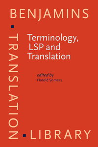 Book Cover for Terminology, LSP, and Translation by Juan C Sager, H. L Somers