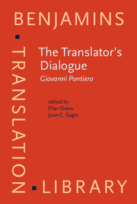 Book Cover for The Translator's Dialogue by Pilar Orero, Juan C. Sager, Giovanni Pontiero