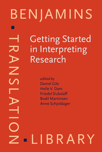 Book Cover for Getting Started in Interpreting Research by Daniel Gile