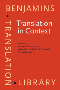 Book Cover for Translation in Context by Andrew Chesterman, Natividad Gallardo San Salvador, Yves Gambier, EST Congress