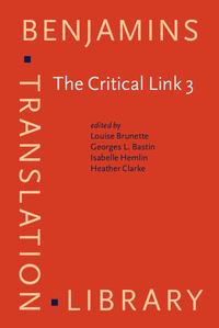 Book Cover for The Critical Link 3 by Health, and Social Service Settings International Conference on Interpreting in Legal, Louise Brunette