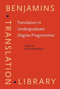 Book Cover for Translation in Undergraduate Degree Programmes by Kirsten Malmkjær