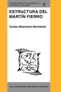 Book Cover for Estructura Del Martín Fierro by Carlos AlbarracínSarmiento