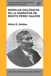 Book Cover for Modelos Dialógicos En La Narrativa De Benito Perez Galdós by Alicia G Andreu