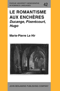 Book Cover for Le Romantisme Aux Encheres by MariePierre Le Hir