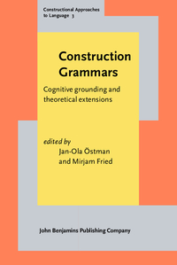 Book Cover for Construction Grammars by JanOla Östman, Mirjam Fried