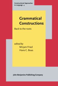 Book Cover for Grammatical Constructions by Mirjam Fried, Hans C Boas