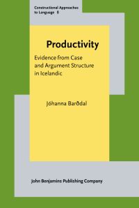 Book Cover for Productivity by Jóhanna Barðdal
