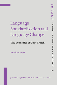Book Cover for Language Standardization and Language Change by Ana Deumert
