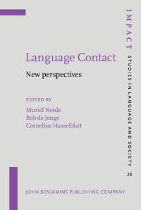 Book Cover for Language Contact by Cornelius Hasselblatt, Bob de Jonge, Muriel Norde