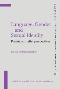 Book Cover for Language, Gender and Sexual Identity by Heiko Motschenbacher