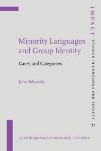 Book Cover for Minority Languages and Group Identity by John Edwards
