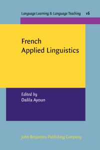 Book Cover for French Applied Linguistics by Dalila Ayoun