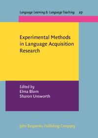 Book Cover for Experimental Methods in Language Acquisition Research by Elma Blom, Sharon Unsworth