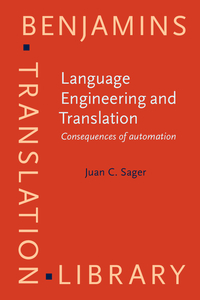 Book Cover for Language Engineering and Translation by Juan C Sager