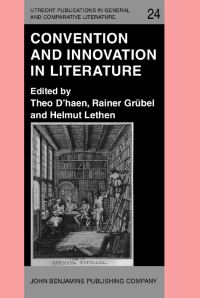 Book Cover for Convention and Innovation in Literature by Theo Dhaen, Rainer Grübel, Helmut Lethen