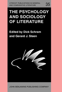 Book Cover for The Psychology and Sociology of Literature by Dick Schram, Gerard J Steen