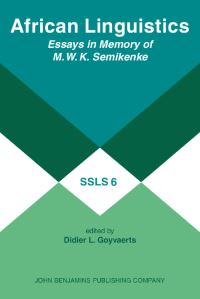 Book Cover for African Linguistics by Didier L Goyvaerts