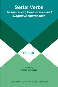 Book Cover for Serial Verbs by Claire Lefebvre