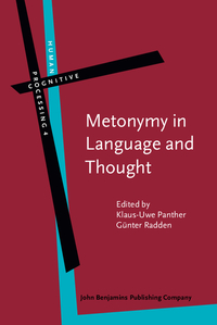 Book Cover for Metonymy in Language and Thought by KlausUwe Panther, Günter Radden