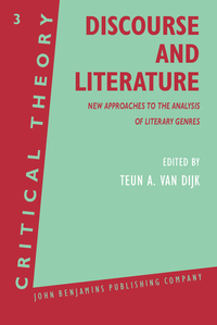 Book Cover for Discourse and Literature by 