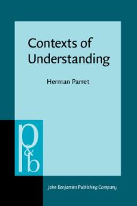 Book Cover for Contexts of Understanding by Herman Parret