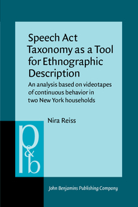 Book Cover for Speech Act Taxonomy as a Tool for Ethnographic Description by Nira Reiss