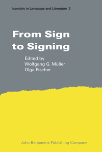 Book Cover for From Sign to Signing by Wolfgang G Müller, Olga Fischer