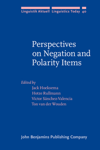 Book Cover for Perspectives on Negation and Polarity Items by Jacob Hoeksema