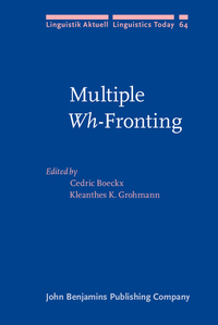 Book Cover for Multiple Wh-Fronting by Cedric Boeckx, Kleanthes K Grohmann