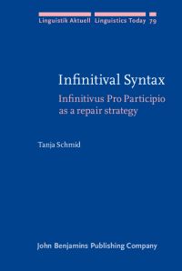 Book Cover for Infinitival Syntax by Tanja Schmid