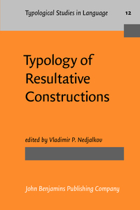 Book Cover for Typology of Resultative Constructions by Vladimir P Nedjalkov, Bernard Comrie