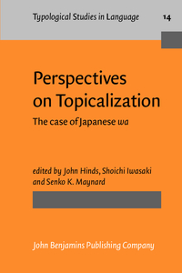 Book Cover for Perspectives on Topicalization by John Hinds, Shoichi Iwasaki, Senko K Maynard