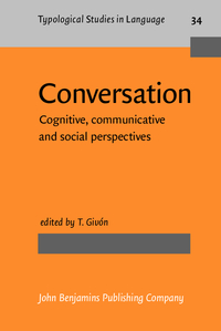 Book Cover for Conversation by T Givón