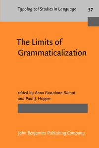 Book Cover for The Limits of Grammaticalization by Anna Giacalone Ramat, Paul J Hopper