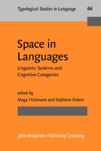 Book Cover for Space in Languages by Maya Hickmann, Stéphane Robert