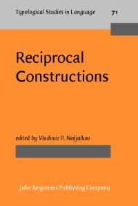 Book Cover for Reciprocal Constructions by Vladimir P Nedjalkov, Emma S Geniusiene, Zlatka Guentchéva