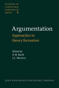 Book Cover for Argumentation by EM Barth, JL Martens