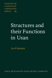 Book Cover for Structures and Their Functions in Usan by Ger P Reesink
