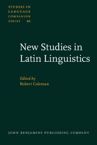 Book Cover for New Studies in Latin Linguistics by Robert Coleman