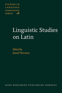 Book Cover for Linguistic Studies on Latin by J243zsef Herman