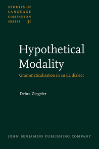Book Cover for Hypothetical Modality by Debra Ziegeler