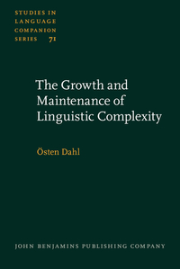 Book Cover for The Growth and Maintenance of Linguistic Complexity by Östen Dahl