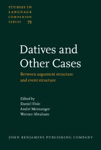 Book Cover for Datives and Other Cases by Daniel Hole, André Meinunger, Werner Abraham