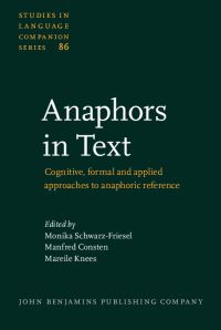 Book Cover for Anaphors in Text by Monika SchwarzFriesel, Manfred Consten, Mareile Knees