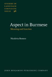 Book Cover for Aspect in Burmese by Nicoletta Romeo