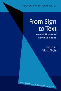 Book Cover for From Sign to Text by Yishai Tobin