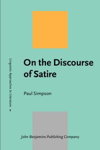 Book Cover for On the Discourse of Satire by Paul Simpson